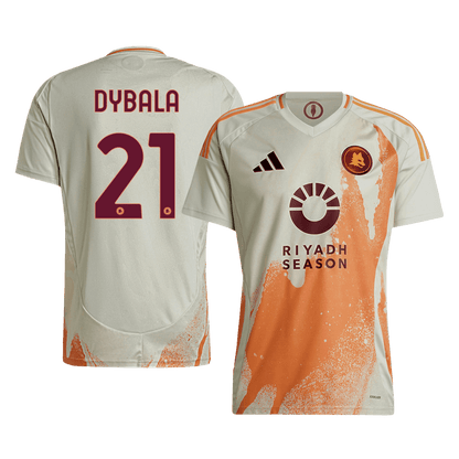DYBALA #21 Roma Away  Soccer Jersey 2024/25 footmaillots.fr