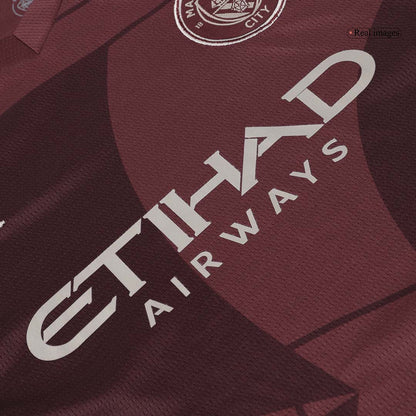 Kid's Manchester City Third Away  Soccer Jersey Kit(Jersey+Shorts) 2024/25 footmaillots.fr