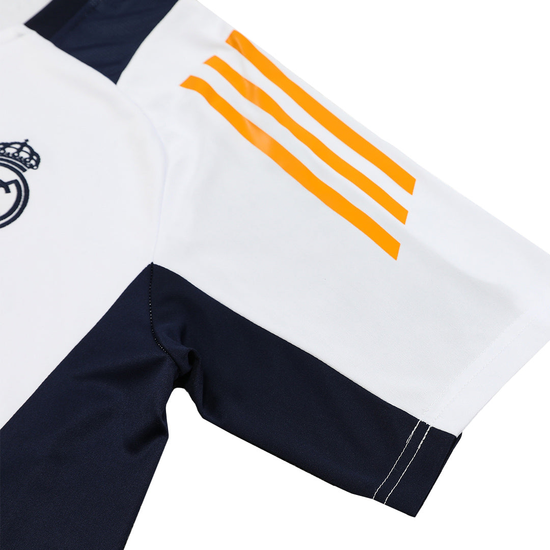 Real Madrid Pre-Match  Soccer Jersey Kit(Jersey+Shorts) 2024/25 footmaillots.fr