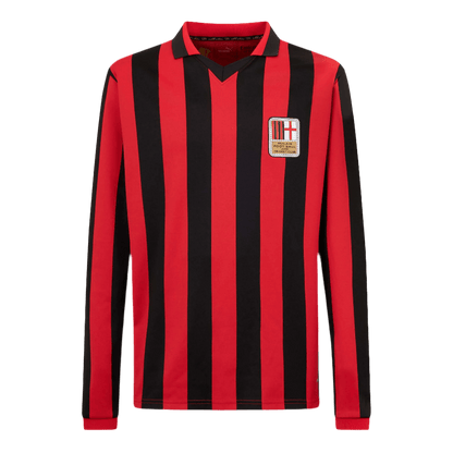 #125 AC Milan 125th Anniversary Long Sleeve  Soccer Jersey 2024/25 footmaillots.fr