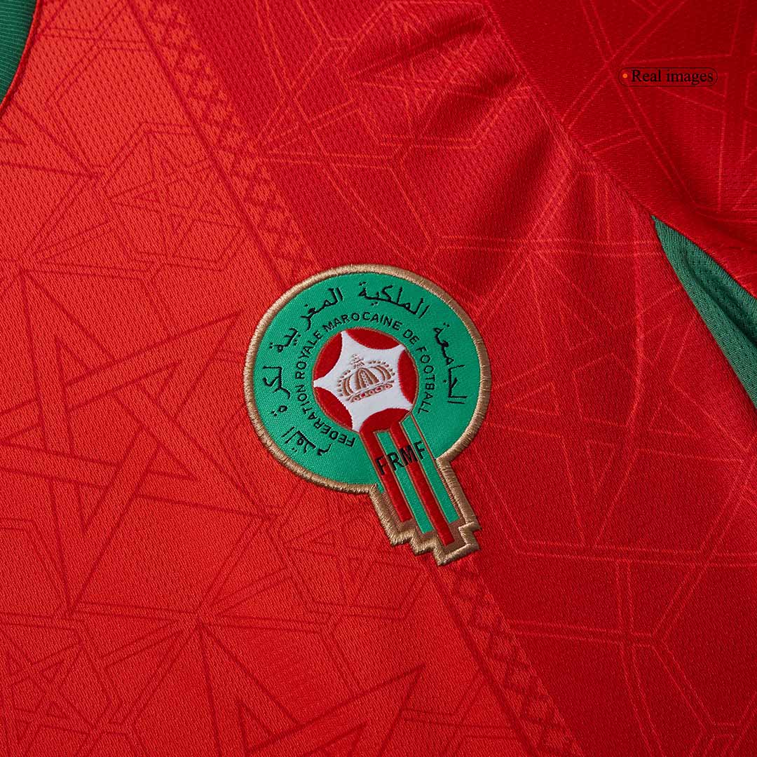 Morocco Home  Soccer Jersey 2024/25 footmaillots.fr