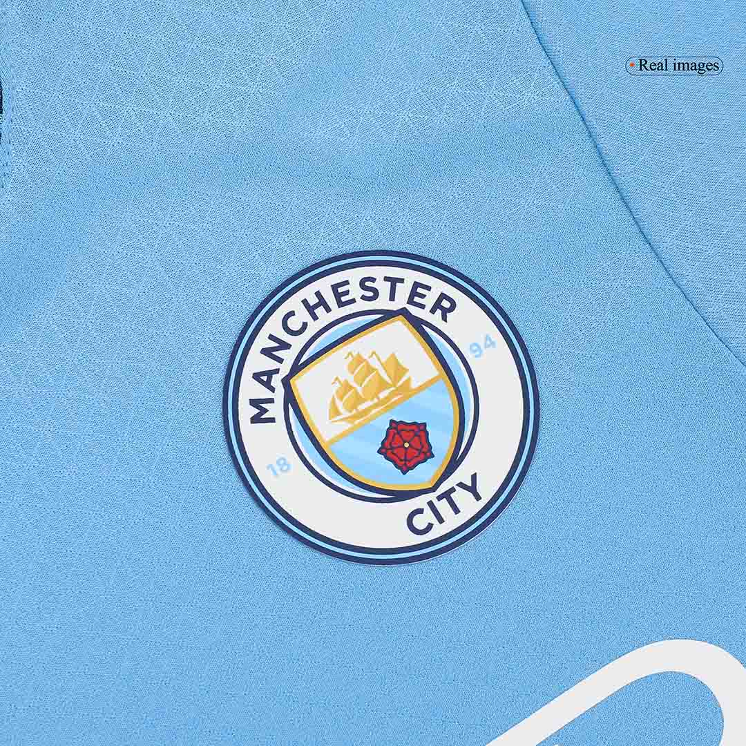 Player Version Manchester City Home  Soccer Jersey 2024/25 footmaillots.fr