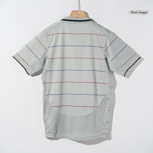 Retro 2003/04 Barcelona Away  Soccer Jersey footmaillots.fr