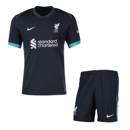 Liverpool Away  Soccer Jersey Kit(Jersey+Shorts) 2024/25 footmaillots.fr