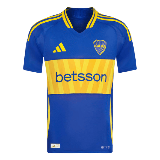 Player Version Boca Juniors Home  Soccer Jersey 2024/25 footmaillots.fr