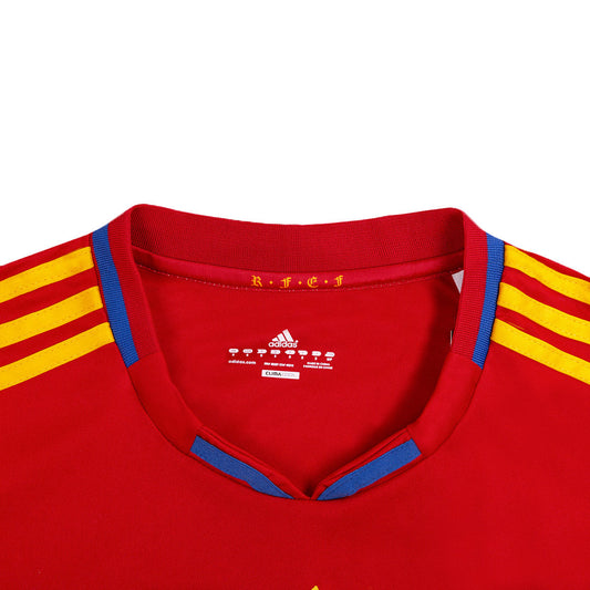 Retro DAVID VILLA #7 2010 Spain Home  Soccer Jersey footmaillots.fr