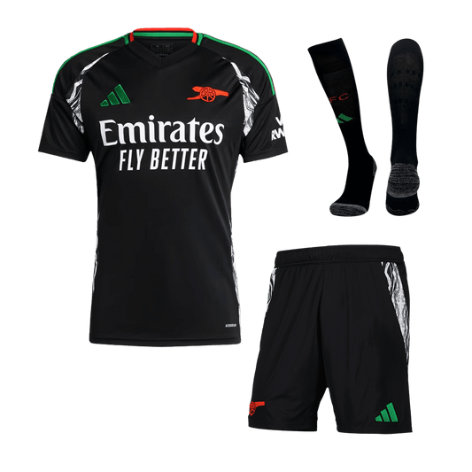 Arsenal Away  Soccer Jersey Kit(Jersey+Shorts+Socks) 2024/25 footmaillots.fr