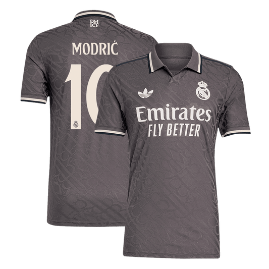 Player Version MODRI? #10 Real Madrid Third Away  Soccer Jersey 2024/25 footmaillots.fr