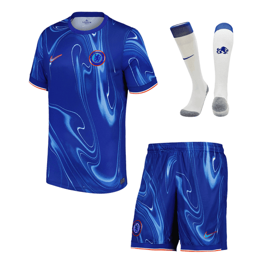 Chelsea Home  Soccer Jersey Kit(Jersey+Shorts+Socks) 2024/25 footmaillots.fr