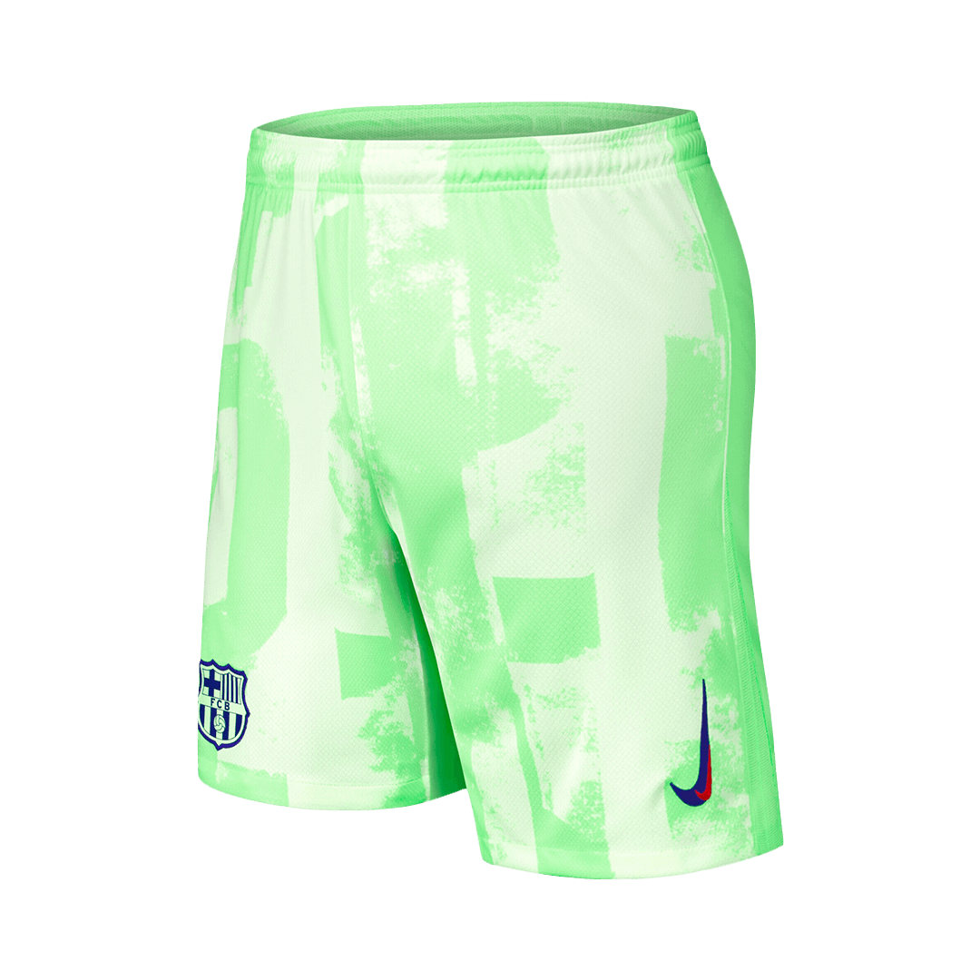 Barcelona Third Away Soccer Shorts 2024/25 footmaillots.fr