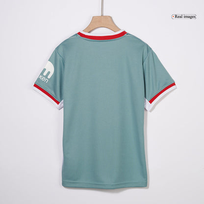 Kid's Atletico Madrid Away  Soccer Jersey Kit(Jersey+Shorts+Socks) 2024/25 footmaillots.fr