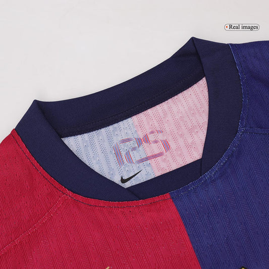 Player Version RAPHINHA #11 Barcelona Home  Soccer Jersey 2024/25 footmaillots.fr