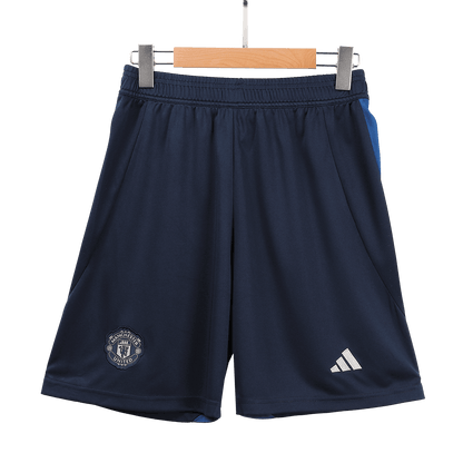 Manchester United Away Soccer Shorts 2024/25 footmaillots.fr