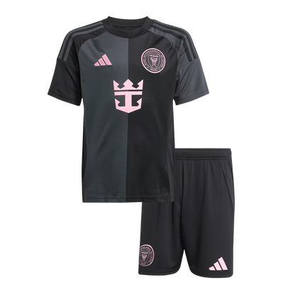 Kid's Inter Miami CF Away  Soccer Jersey Kit(Jersey+Shorts) 2025 footmaillots.fr