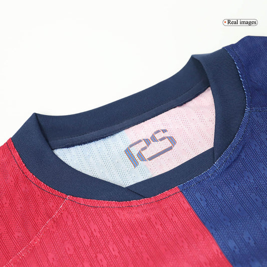 Player Version RAPHINHA #11 Barcelona Home  Soccer Jersey 2024/25 -?Spotify Logo Without Text? footmaillots.fr