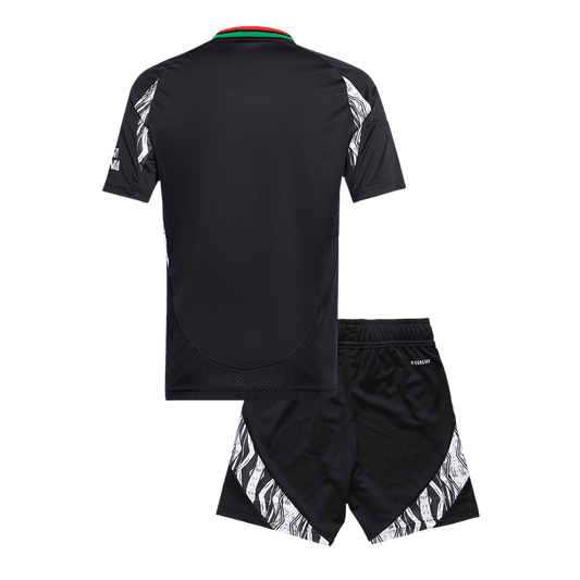 Kid's Arsenal Away  Soccer Jersey Kit(Jersey+Shorts) 2024/25 footmaillots.fr
