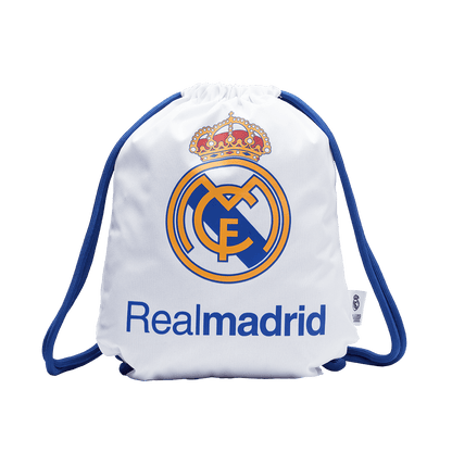 Real Madrid Gymsack White footmaillots.fr