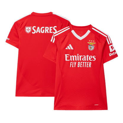 Benfica Home  Soccer Jersey 2024/25 footmaillots.fr