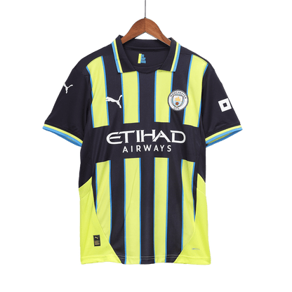 Manchester City Away  Soccer Jersey 2024/25 footmaillots.fr