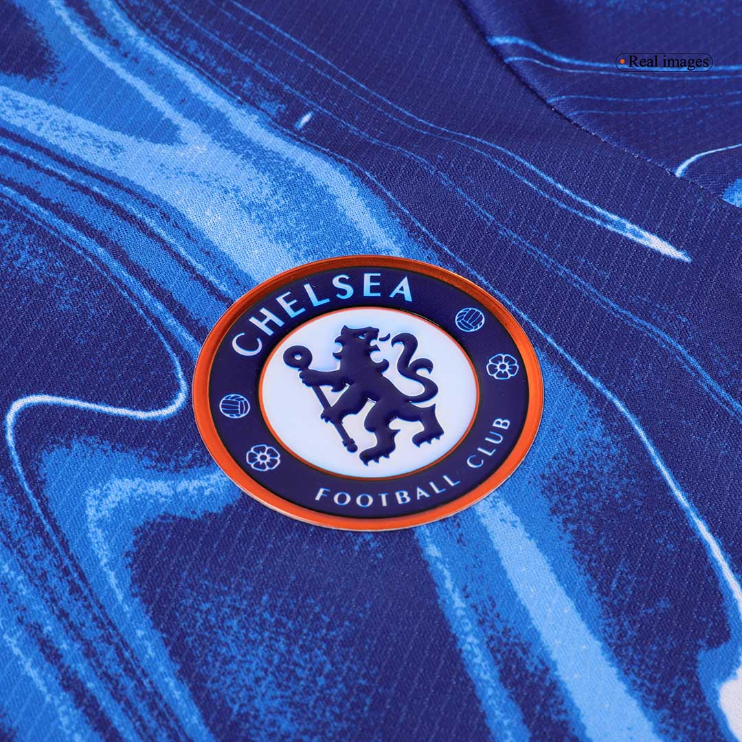 Kid's Chelsea Home  Soccer Jersey Kit(Jersey+Shorts) 2024/25 footmaillots.fr