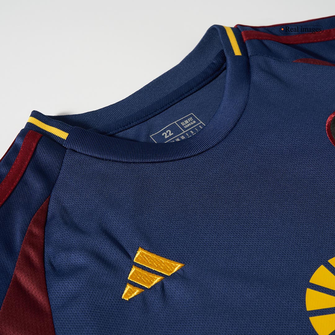 Kid's Roma Third Away  Soccer Jersey Kit(Jersey+Shorts) 2024/25 footmaillots.fr