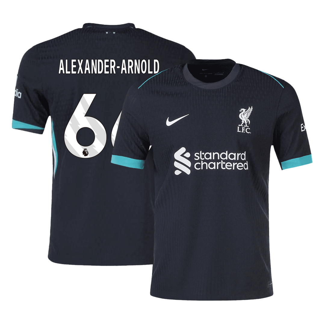 Player Version ALEXANDER-ARNOLD #66 Liverpool Away  Soccer Jersey 2024/25 footmaillots.fr