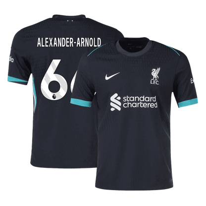 Player Version ALEXANDER-ARNOLD #66 Liverpool Away  Soccer Jersey 2024/25 footmaillots.fr