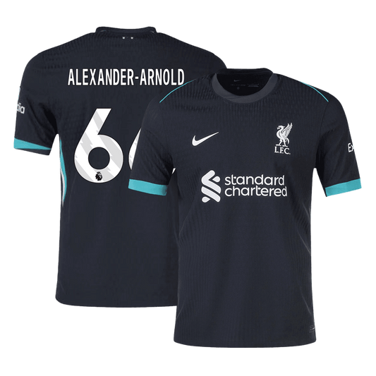 Player Version ALEXANDER-ARNOLD #66 Liverpool Away  Soccer Jersey 2024/25 footmaillots.fr