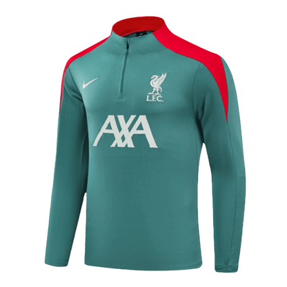 Liverpool Zipper Sweatshirt Kit(Top+Pants) 2024/25 footmaillots.fr