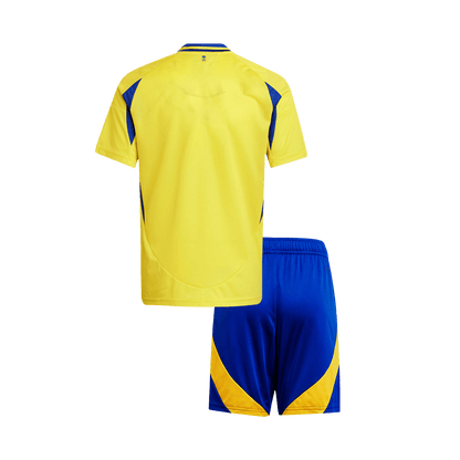 Kid's Al Nassr Home  Soccer Jersey Kit(Jersey+Shorts) 2024/25 footmaillots.fr