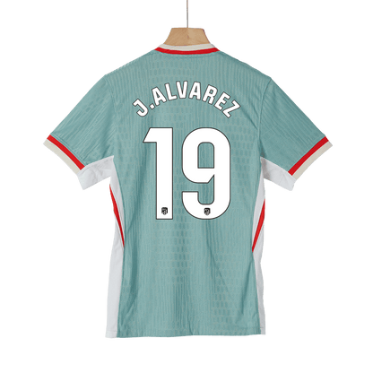 Player Version J.ALVAREZ #19 Atletico Madrid Away  Soccer Jersey 2024/25 footmaillots.fr