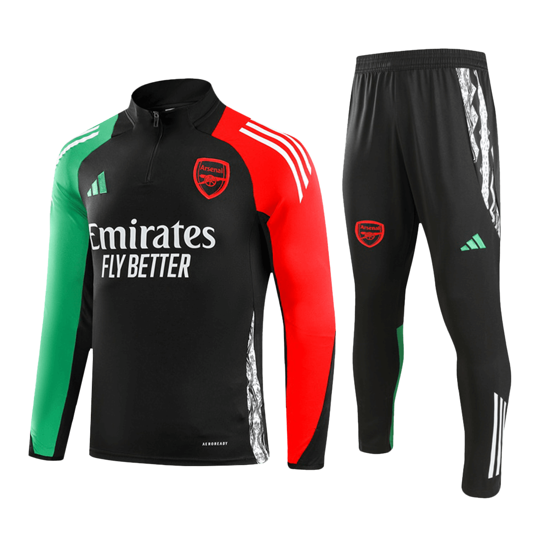 Kid's Arsenal Zipper Sweatshirt Kit(Top+Pants) 2024/25 footmaillots.fr