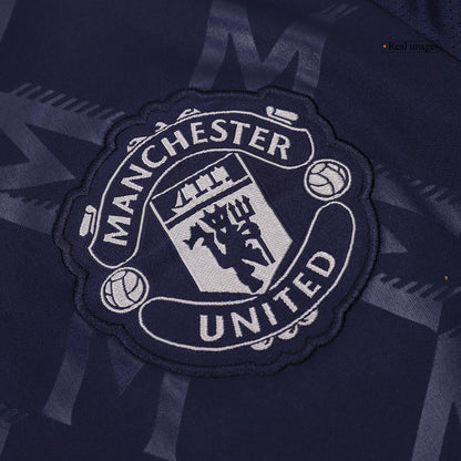 B.FERNANDES #8 Manchester United Away  Soccer Jersey 2024/25 footmaillots.fr