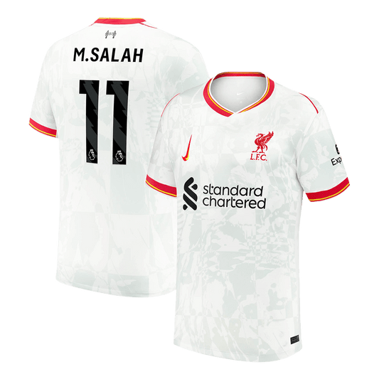 M.SALAH #11 Liverpool Third Away  Soccer Jersey 2024/25 footmaillots.fr