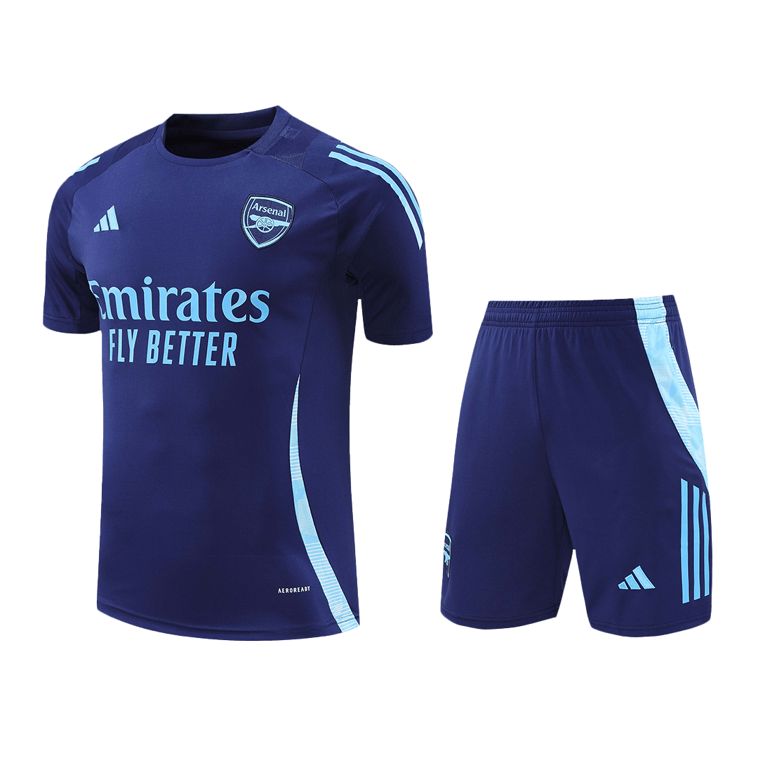 Arsenal Pre-Match  Soccer Jersey Kit(Jersey+Shorts) 2024/25 footmaillots.fr