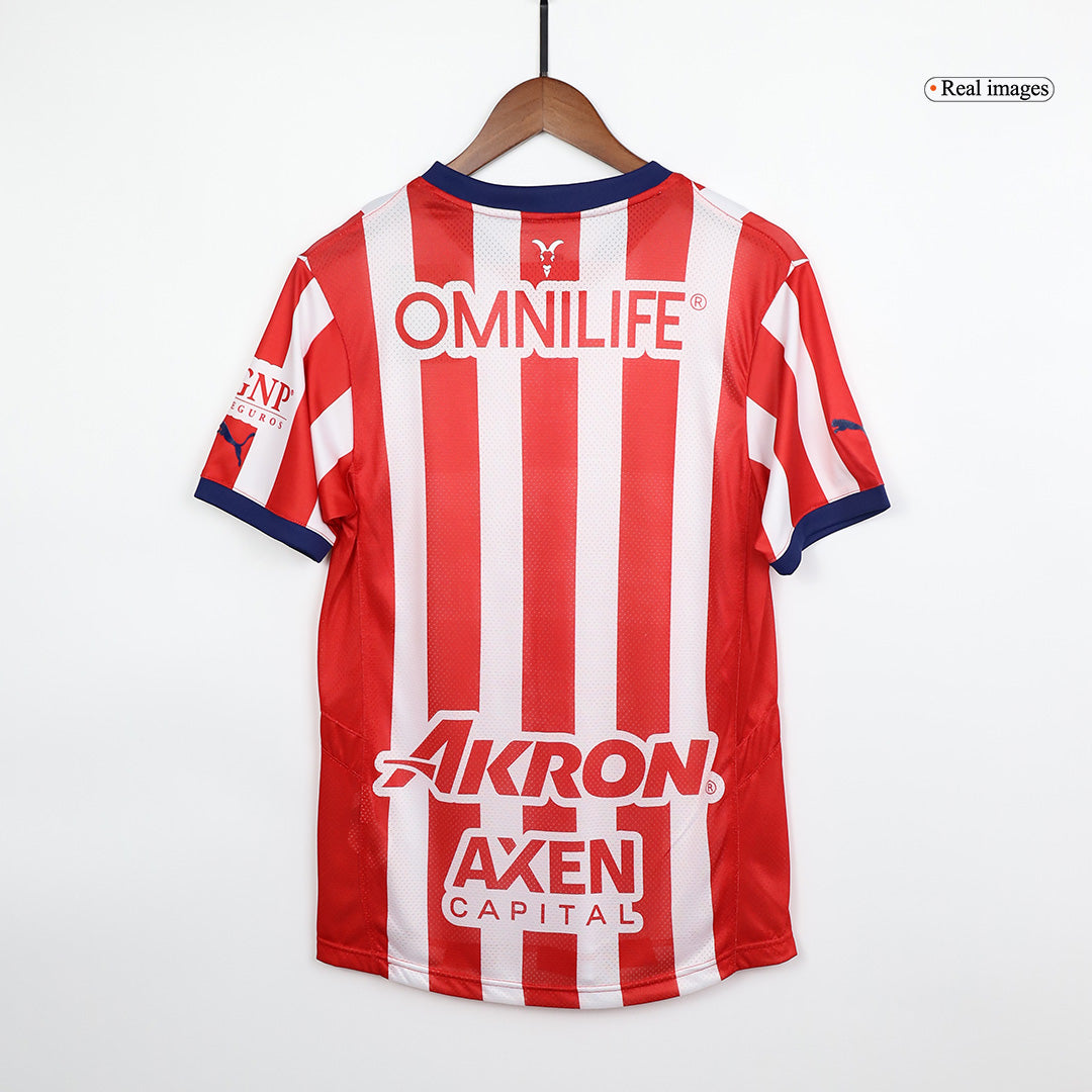 Player Version Chivas Home  Soccer Jersey 2024/25 footmaillots.fr