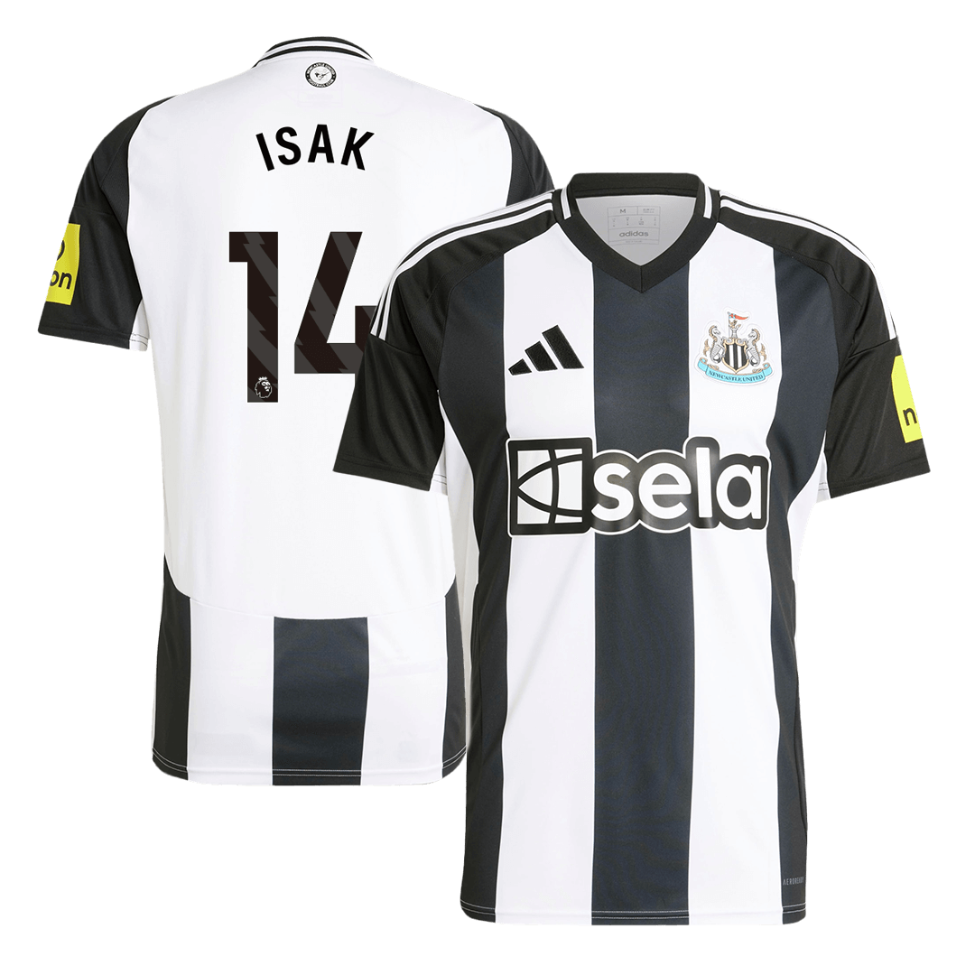 ISAK #14 Newcastle United Home  Soccer Jersey 2024/25 footmaillots.fr