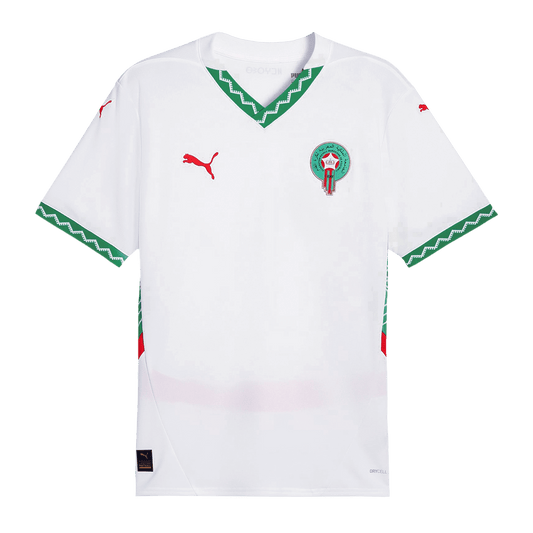 Morocco Away  Soccer Jersey 2024/25 footmaillots.fr