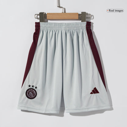 Kid's Ajax Third Away  Soccer Jersey Kit(Jersey+Shorts) 2024/25 footmaillots.fr