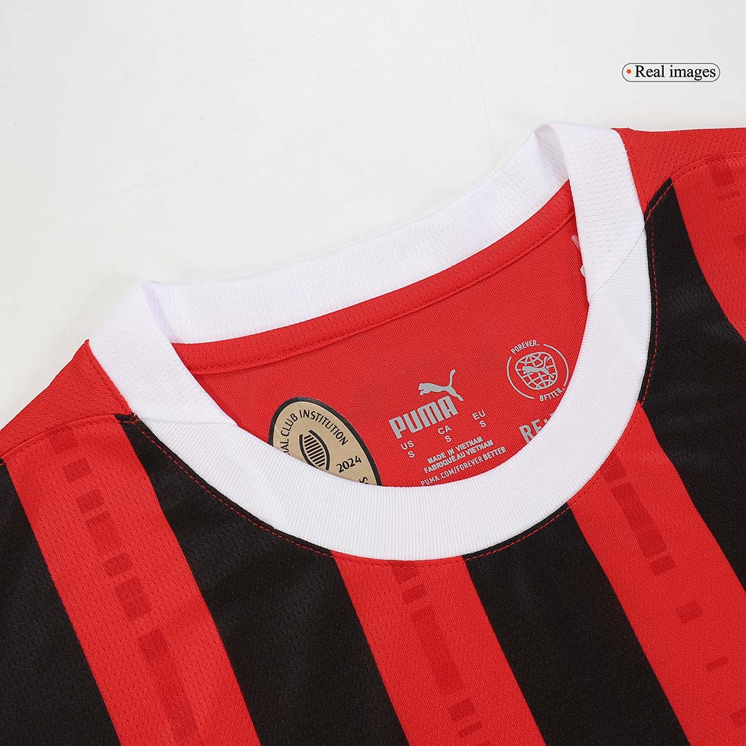 AC Milan Home  Soccer Jersey 2024/25 footmaillots.fr