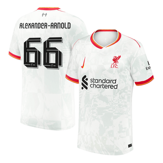 ALEXANDER-ARNOLD #66 Liverpool Third Away  Soccer Jersey 2024/25 footmaillots.fr