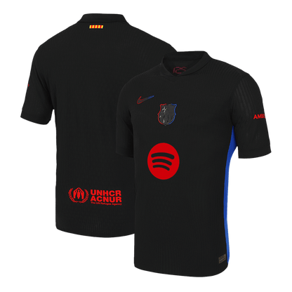 Player Version Barcelona Away  Soccer Jersey 2024/25 - Spotify Logo Without Text footmaillots.fr