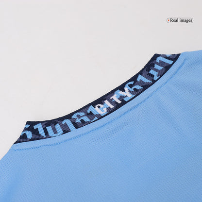 DE BRUYNE #17 Manchester City Home  Soccer Jersey 2024/25 footmaillots.fr