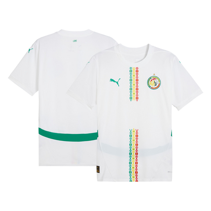 Senegal Home  Soccer Jersey 2024/25 footmaillots.fr