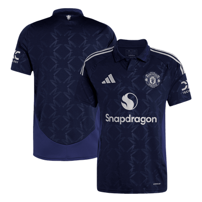 Manchester United Away  Soccer Jersey 2024/25 footmaillots.fr