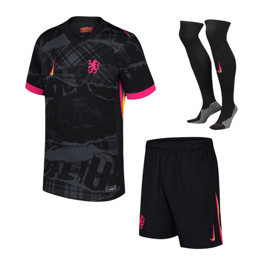 Chelsea Third Away  Soccer Jersey Kit(Jersey+Shorts+Socks) 2024/25 footmaillots.fr