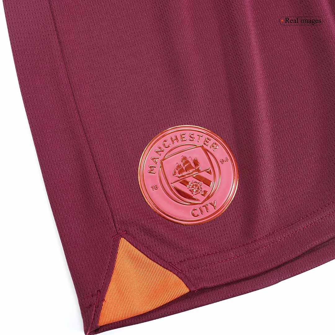 Manchester City Away Soccer Shorts 2023/24 footmaillots.fr
