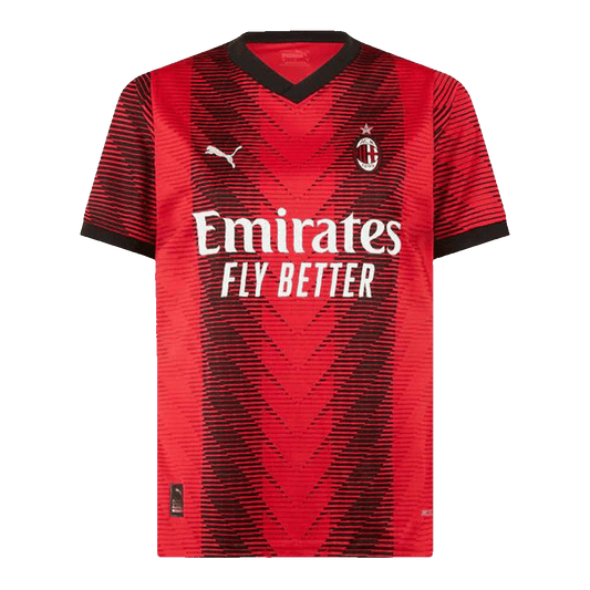 REIJNDERS #14 AC Milan Home  Soccer Jersey 2023/24 footmaillots.fr