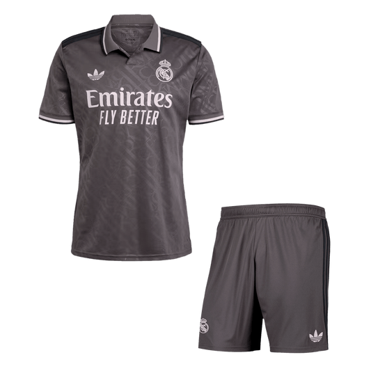 Real Madrid Third Away  Soccer Jersey Kit(Jersey+Shorts) 2024/25 footmaillots.fr