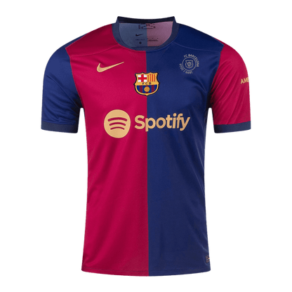 Barcelona Home  Soccer Jersey 2024/25- 125th Anniversary footmaillots.fr